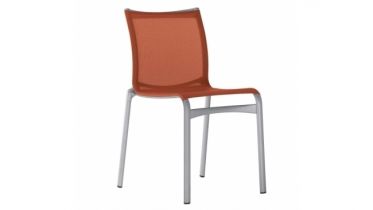 stoel in aluminium en netbekleding - art 14.416/441/458