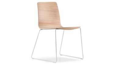 slede stoel hout | art 7656192