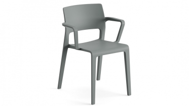stoel in kunststof met armleuningen | art 15.36212