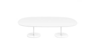 ovale tafel met centrale kolom - art 15.06xx2