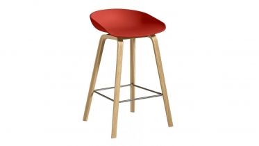 HAY About a Stool AAS32 wood-polypropylene shell2