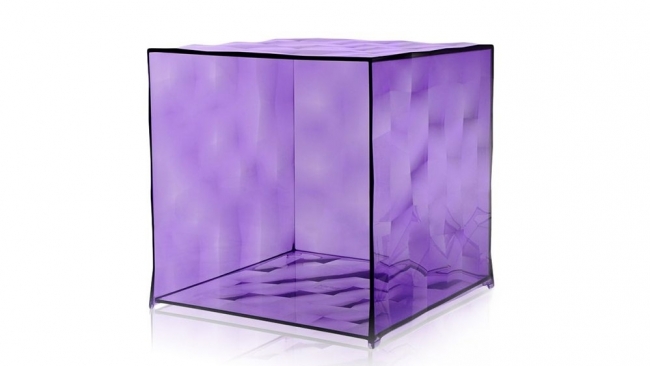 opbergkastje - Nachtkastje | Kartell Optic purple