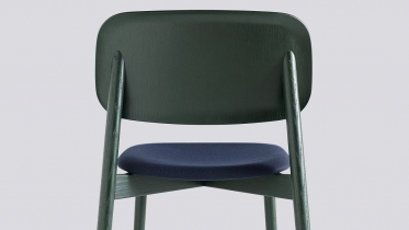 stoelen in hout met zit leder of stof | Soft Edge2