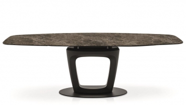 Verlengbare Ovale Tafel met Keramiekblad | art 434064