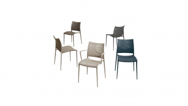 stoelen aluminium en netbekleding | art 20.4572