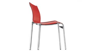 stoel in aluminium en netbekleding - art 14.416/441/4582
