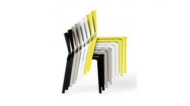 strakke stoel in kunststof - art 10.05PLN2