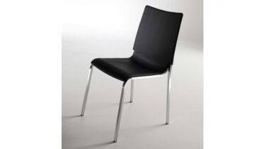 strakke stoel bkleed in ecopelle - art 03.4036