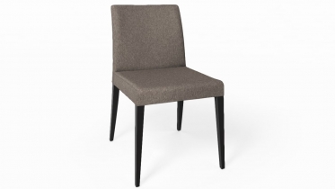 houten stoel met stof of leder - art 12.209