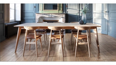 houten tafel scandinavische stijl - art 04.TAB712