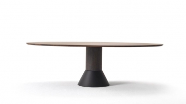 ovale tafel in hout | art 0766OV2