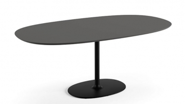 ovale tafel met centrale kolom - art 15.06xx