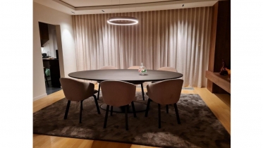 ovale tafel met centrale kolom | klantreferentie2