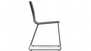 slede stoel hout | art 765619