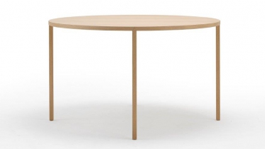 strakke ronde houten tafel | art 07.SLR002