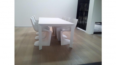 verlengbare tafel tot 14 personen volkern Pure-white - art 10.01NRxx2