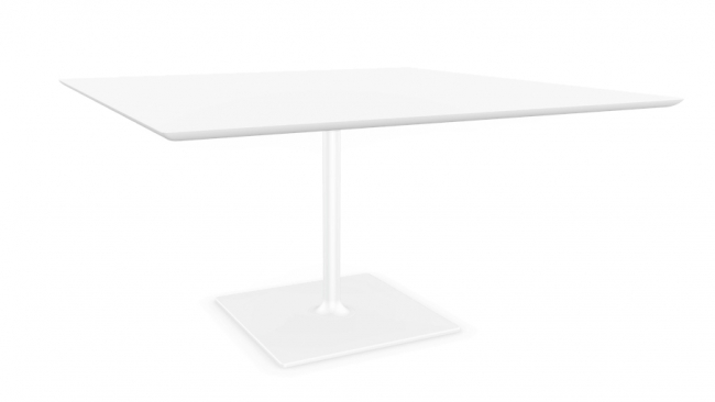 vierkante tafels wit